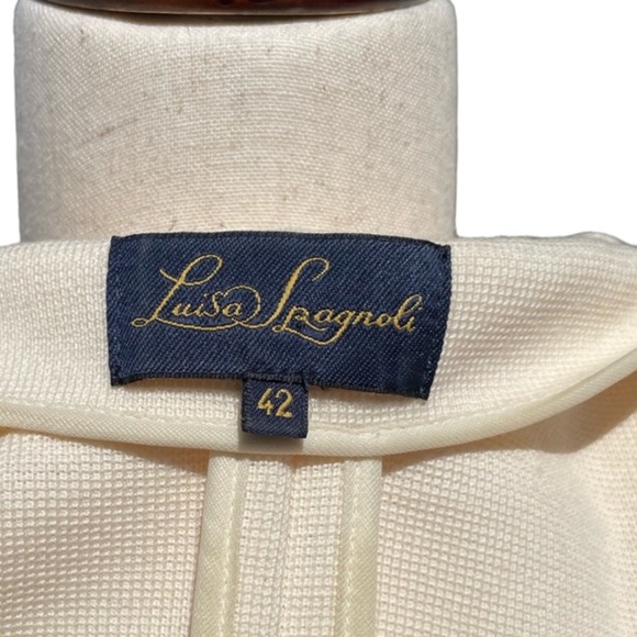 Luisa Spagnoli Woolmark Knit Cardigan Chunky Sweater - Picture 6 of 11